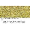2786 akrylova barva marabu acryl color 100 ml zlata glitrova 584