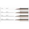 4457 7 ecco pigment set 0 1 0 3 0 5 0 7 faber castell 166004