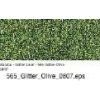 4970 glitter liner marabu 25 ml zelena oliva 565