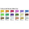 4994 2 glitter liner marabu 25 ml modra safir 594