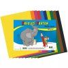 Barevné papíry A4 180g - sada 10 archů mix barev