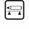 6587 5 tenky fix na textil centropen textile liner cerny