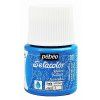 7244 1 barva na textil setacolor light glitter 45 ml modra aquamarine 201