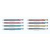 13664 6 pentel hybrid dual metallic k110 modra metalicka zelena