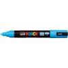 Akrylový popisovač Uni Posca PC-5M světle modrý, stopa 1,8 až 2,5 mm