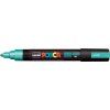 Akrylový popisovač Uni Posca 5M, stopa 1,8 až 2,5 mm, zelená metalická barva