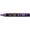 Akrylový popisovač Uni Posca PC-5M fialový, šířka stopy 1,8 až 2,5 mm