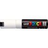 Akrylový popisovač Uni Posca PC-7M bílý, kulatý hrot 4,5 mm, pigmentový inkoust