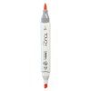 Designérský fix Touch Brush PB74 Brilliant Blue, oboustranný alkoholový marker ShinHan Art