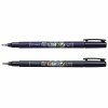 Tombow kaligrafický fix Soft Brush černý, flexibilní štětcový hrot pro kaligrafii