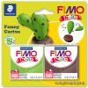 Staedtler Fimo Kids sada Funny Cactus, polymerová modelovací hmota pro děti