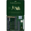 Umělecká sada Faber-Castell Pitt Graphite 19 ks pro kreslení grafitem, plechová etui