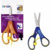 Heyda Soft Touch dětské nůžky zakulacené 11 cm, nerezové čepele a měkký plastový úchop