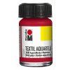 Marabu Textil Aquarelle 15 ml barva na textil, odstín 031 červená cherry