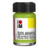 Marabu Textil Aquarelle 15 ml barva na textil, odstín 061 zelená reseda