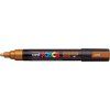 Akrylový popisovač Uni Posca PC-5M 1,8-2,5 mm, metalická bronzová barva č. 42