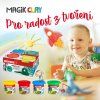 Kores Magik Clay, pružná hmota, která před ztvrdnutím skáče jako hopík