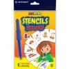 Centropen papírové šablony k foukacím fixům, set C+, sada 8 motivů pro kreativní zdobení