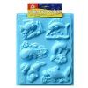 Forma na odlévání sádry s 6 motivy mořského světa, vhodná pro sádru a podobné materiály