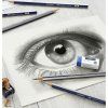Grafitové tužky Faber-Castell Goldfaber, šestihranný tvar, kvalitní měkké dřevo