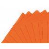Filc A4 180 g oranžová, umělá filcová tkanina ke stříhání, lepení a šití