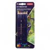 Derwent Inktense akvarelové pastelky, sada 6 barev, permanentní pigment po zaschnutí