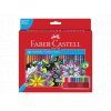 Faber-Castell školní šestihranné pastelky, sada 60 barev v papírovém obalu