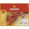 Canson Acrylic 400g blok papíru na akrylové barvy, formát 32 x 41 cm, 10 listů