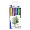 Staedtler dekorační metalické popisovače, sada 6+1 ks, šířka stopy 1,5 mm