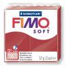 FIMO SOFT polymerová hmota Staedtler 57 g, odstín červená vánoční