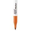 Monami Fabric Marker Brush fluo oranžová, rychleschnoucí fix na světlý textil bez zažehlení