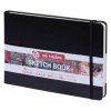 Talens Art Creation Sketch Book, skicák A5 v černé tvrdé vazbě, 80 listů 140 g/m2