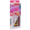 Sada akrylových barev Talens Art Creation Acrylic, 12 tub po 12 ml, základní barvy