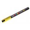 Uni Posca 1MR akrylový popisovač 0,7 mm trubičkový hrot, žlutý odstín 02