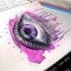 ShinHan Touch Brush P82 Light Violet, štětcový hrot 5 mm pro plynulé přechody a stínování