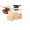 Heyda béžové visačky vhodné pro scrapbooking, dekorování dárků a označování
