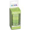 Deco pásky Heyda 15 mm x 5 m, sada 4 rolí světle zelené, motivy kostičky, puntíky, kytičky