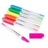 Akrylový fix Monami Deco Marker XF 0,7 mm, oranžová fluo, pigmentový popisovač na vodní bázi