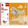 Marabu Mara 3D puzzle dřevěné letadlo dvouplošník, kreativní skládačka pro děti