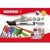 Sada 10 popisovačů Kores K-Marker W1 pro bílé tabule, intenzivní barvy