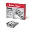 Dvojité kovové ořezávátko ErichKrause, dva otvory 8 mm a 11 mm pro grafitové a barevné tužky