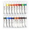 Marabu Acrylic Paints 18 x 12 ml, vodou ředitelné akrylové barvy pro plátno a dřevo