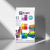 Fimo Soft sada Brilliant, 12 barev polymerové hmoty po 25 g, Staedtler