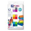 Sada Fimo Soft Brilliant 12 x 25 g, měkká polymerová hmota zapékatelná v troubě