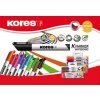 Kores K-Marker pro bílé a magnetické tabule, stopa 3 mm, černý popisovač