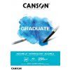 Canson Graduate Aquarelle akvarelový papír A5 250 g/m2, blok 20 listů, lisovaný za studena