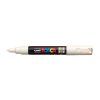 Uni Posca 1M akrylový popisovač 0,7 mm, odstín ivory 46, pigmentový inkoust na vodní bázi