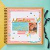 Kraftové scrapbookové album Docraft 20,5x20,5 cm, 40 listů pro kreativní tvorbu