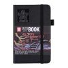 Sakura Sketch Book Black, černý skicák v tvrdé vazbě 9x14 cm, 80 listů 140 g/m2