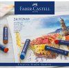 Olejové pastely Faber-Castell sada 24 barev, intenzivní pigmenty pro enkaustiku
